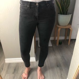 Banana Republic Skinny Black Denim Jeans